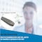 A2Z Scilab Flat Hollow Handle Tweezers, Curved Serrated Head 4.75L, Stainless Steel, Blue Band A2Z-ZR896 - alternate 3
